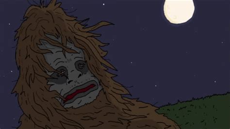 Request for Sassy the Sasquatch. If anyone can, recreate this but in a higher resolution. 1440p ...