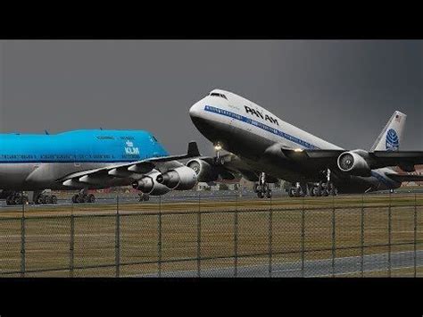 Tenerife Airport Disaster | Pan Am and KLM Accident | X-Plane 11 ...