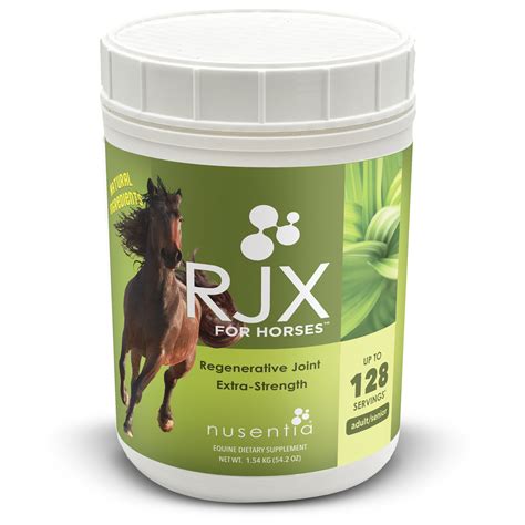 RJX : Joint Supplement for Horses : Glucosamine, Chondroitin, MSM – Nusentia