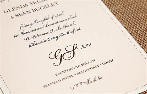 Dress Code Wedding Invitation - jenniemarieweddings