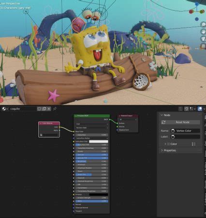 Behind the Scenes: Little SpongeBob - BlenderNation