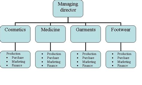 Business Studies for Class XII: Types of organizational structure ...