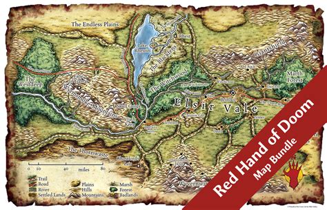 Mike Schley | Bundled D&D Map Sets | Red Hand of Doom Map Bundle (20 ...