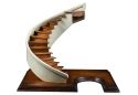 Spiral Stairs Ivory Staircase Architectural 3D Wooden Model