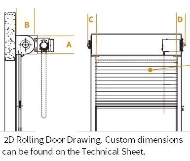 Roll Up Security Doors | Cookson Door | Custom Products