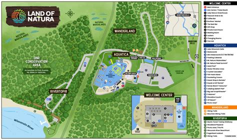 Park Map | Land of Natura