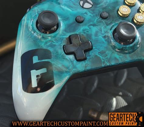 Xbox Rainbow 6 Siege Black Ice Controller – GearTech