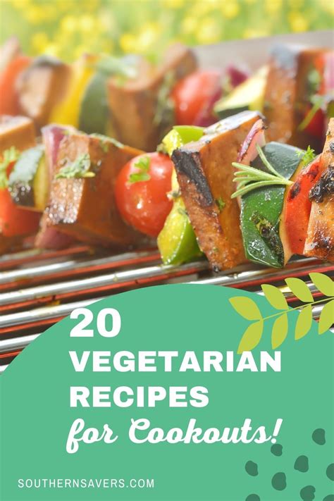 20 Vegetarian Recipes for Cookouts :: Southern Savers