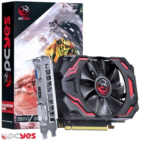 Placa de Vídeo AMD RADEON R7 240 PCYES 2GB DDR5 128Bit