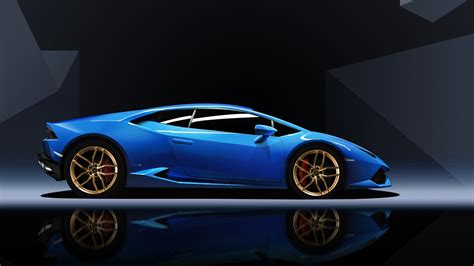 Blue Lamborghini Huracan Wallpaper - HD Car Wallpapers #5761