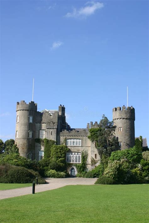 Malahide Castle stock photo. Image of malahide, history - 15796350