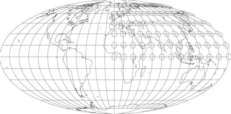 The Mollweide projection. | Download Scientific Diagram