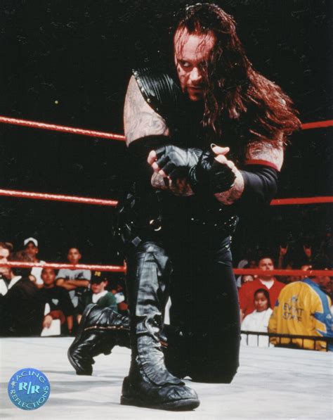 The Undertaker WWF Racing Reflections 8"x10" Photo – RetroWrestling.com