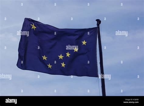 Alaska state flag Stock Photo - Alamy