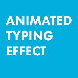 Typing Effect at WP-Plugin