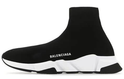 Balenciaga Speed Trainer Black White (2021) - POIZON