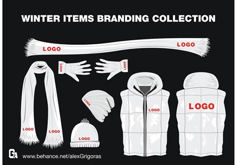 Free Winter Items Vector Collection