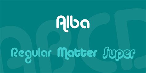 Alba Font FREE Download & Similar Fonts | FontGet