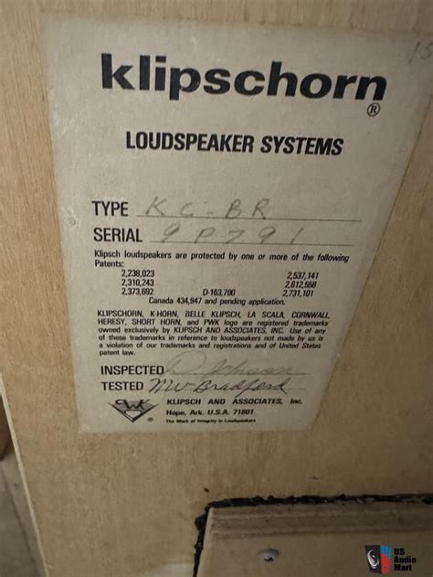 Klipschorn Speakers Photo #4386858 - US Audio Mart