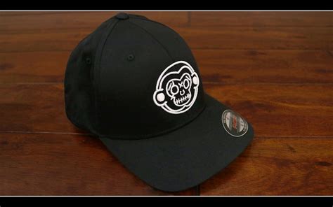 Justin Yates — Monkey Baseball Cap (Puff Embroidered)