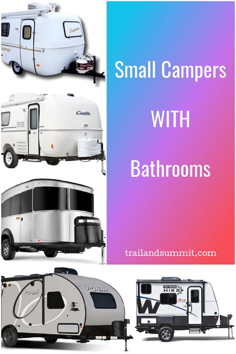 Small Camping Trailers with Bathrooms (7 compact favorites)