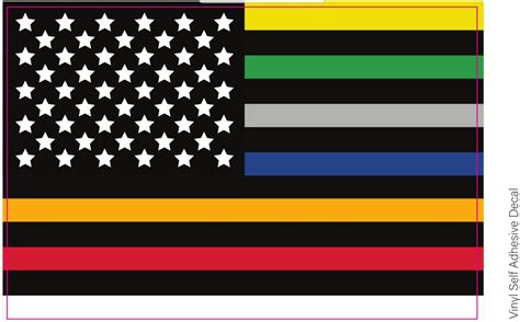 First Responders Flag Decal – Ace Flag & Visual Promotion