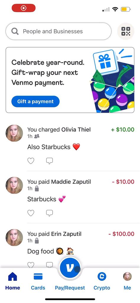 Venmo Flow Examples | Page Flows