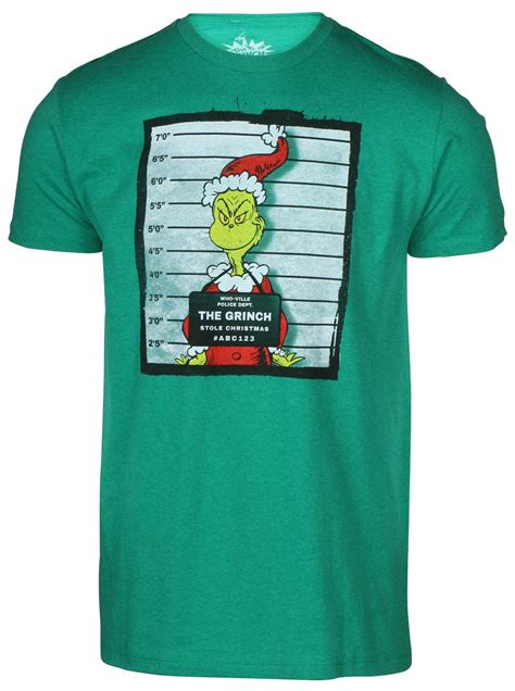 9 Crowns - Men's Licensed Grinch Christmas T-Shirt - Walmart.com - Walmart.com