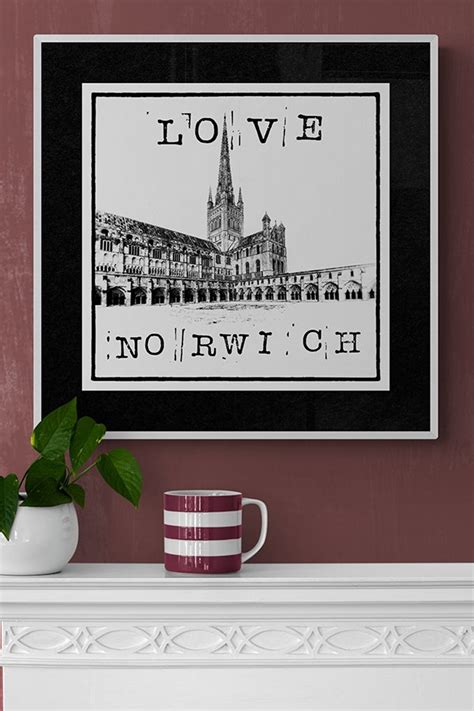 Norwich Cathedral Printable Art | Download Artwork