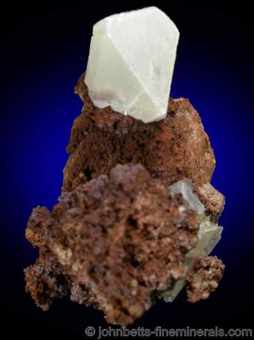 White Anglesite Crystal - The Mineral and Gemstone Kingdom