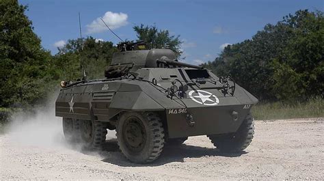 M8 Greyhound Armored Car Sound Effects - Pole Position Production