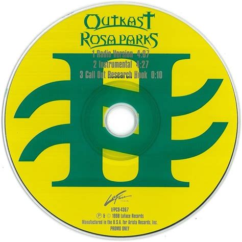 Outkast – Rosa Parks (1998, CD) - Discogs