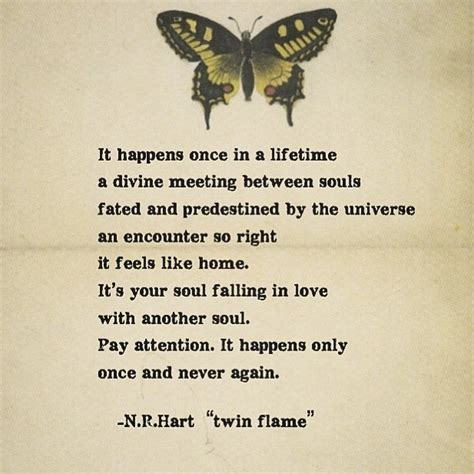 Twin flame quote 🔥 @n.r.hart 🌸 Poetry and Pearls...