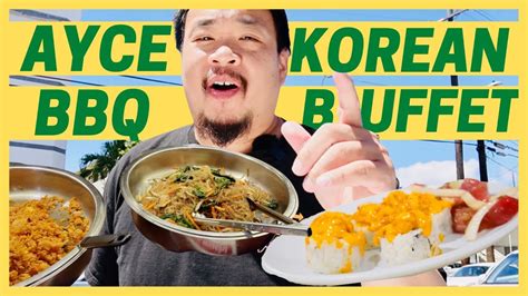 AYCE Korean BBQ and Sushi Buffet in Honolulu Hawaii - YouTube