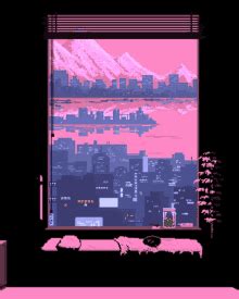 Pixel City Chill GIF - Pixel City Chill - Discover & Share GIFs