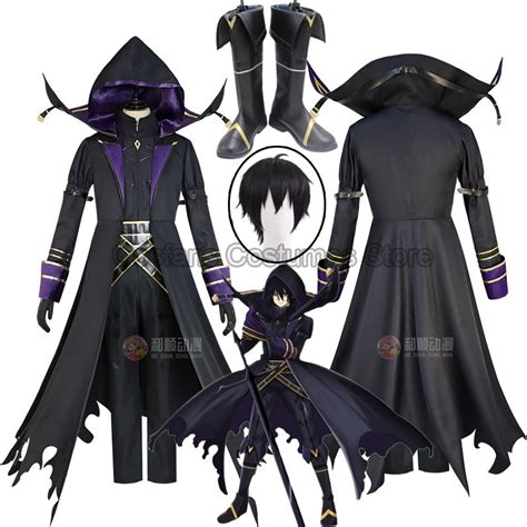 Anime The Eminence in Shadow Cosplay Cid Kagenou Costume Leader of ...