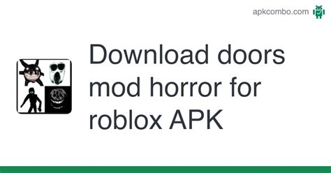 doors mod horror for roblox APK (Android App) - Free Download