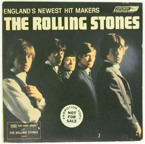 The Rolling Stones – White Label Promo “England’s Newest Hit Makers” LP & Photo