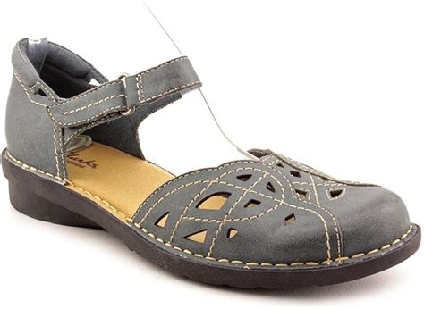 Clarks Nikki Tempo Womens Blue Narrow Leather Wedge Sandals Shoes Size UK 7: Amazon.co.uk: Shoes ...