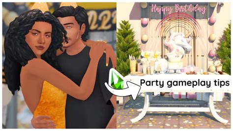 How to create a fun party in the sims 4? 🎉 (gameplay tips & wcifs ...