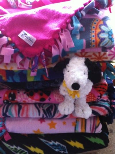 DIY No Sew Dog And Cat Fleece Blankets For Animal Shelters - The Savvy Age