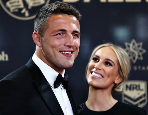 Sam Burgess' wife: the other innocent woman in the sexting scandal.