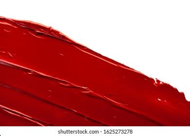 Lipstick Dark Red Color Smudge Texture Stock Photo 1625273278 ...