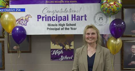 Rolling Meadows High School principal earns prestigious award - CBS Chicago