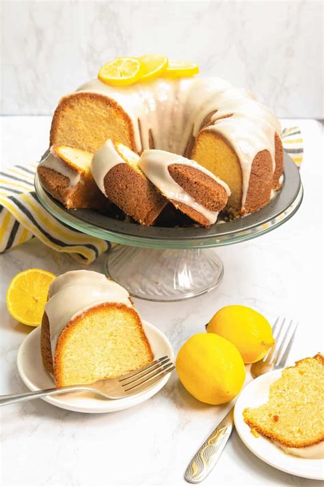 Lemon Bundt Cake - Immaculate Bites