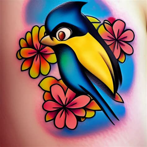 Tweety Bird Tattoo Meaning & Symbolism (Naughtiness)