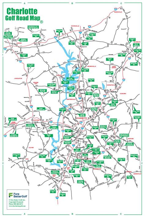 Golf Road Maps - Fore Better Golf