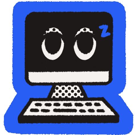 Sleepy Computer GIF by Dropbox - Clip Art Library