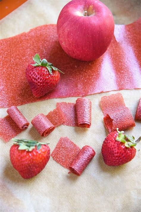 Strawberry Apple Fruit Leather Recipe - Courtney's Sweets