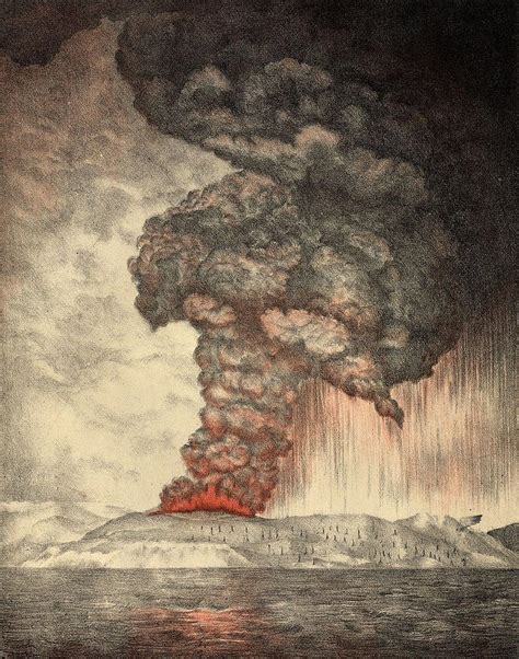 Pacific News Minute: A Look Back at the 1883 Anak Krakatau Eruption ...